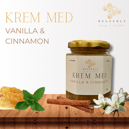 Krem med VANILLA & CINNAMON